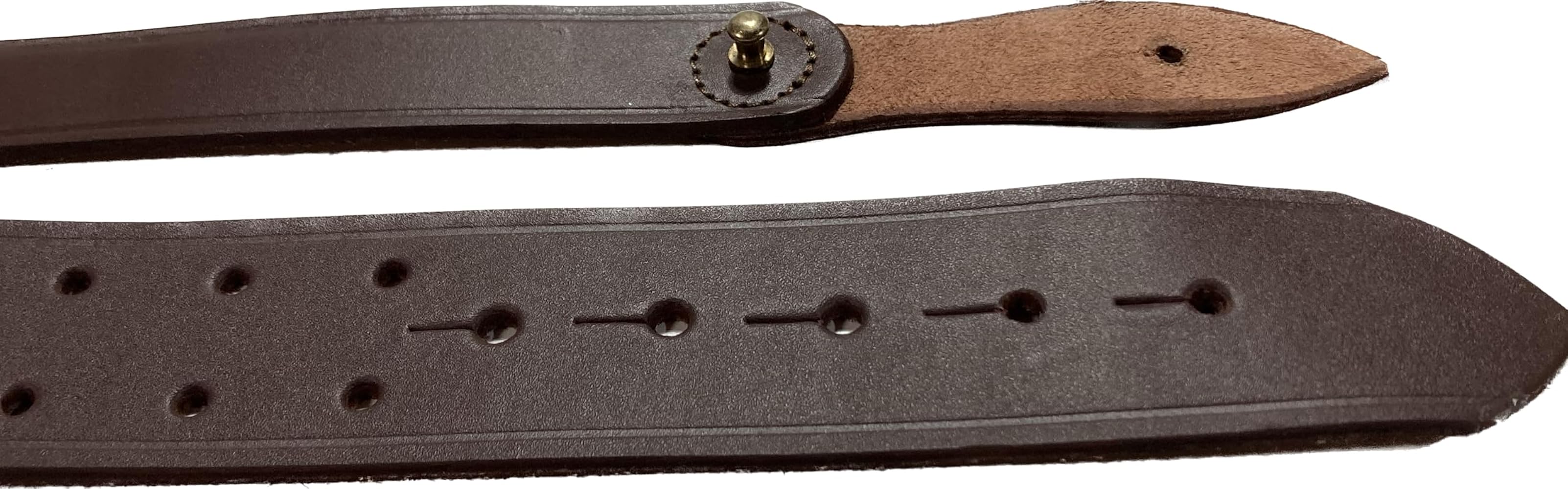 本革 白帯革（たいかく）1号　ストラップ（斜革）付 Amazon | サム・ブラウン・ベルト Sambrownbelt 軍装品 斜革
